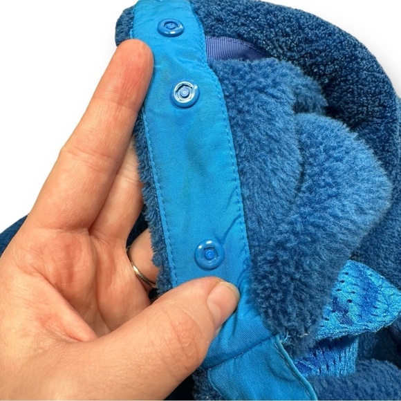 Patagonia Re-Tool Snap T PolarTec Fleece Pullover Bright Blue Womens XS - Picture 15 of 15